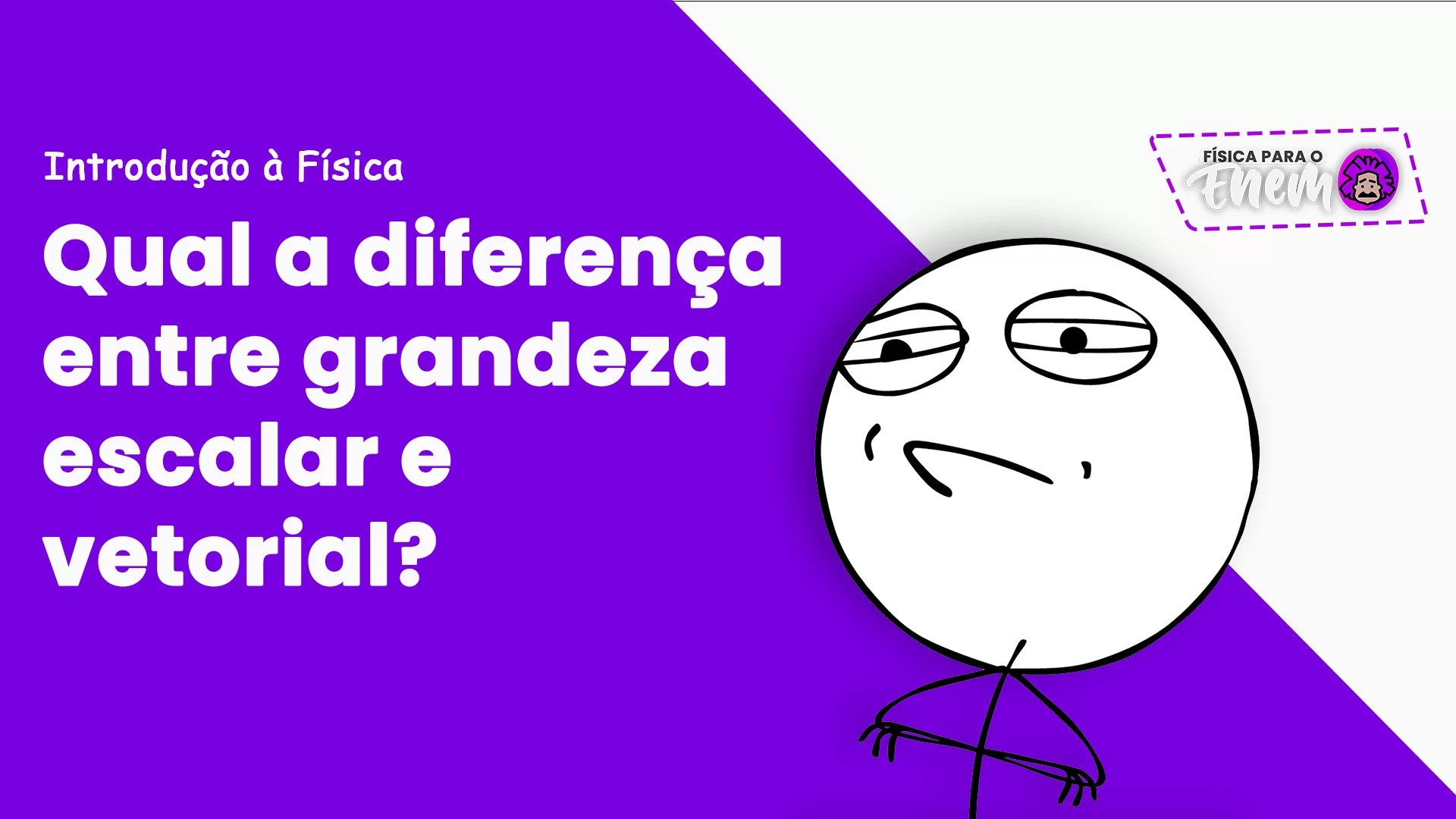 Velocidade escalar média e velocidade vetorial média